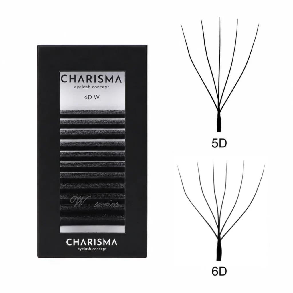SPEEDY Lashes W Premade Fans Black