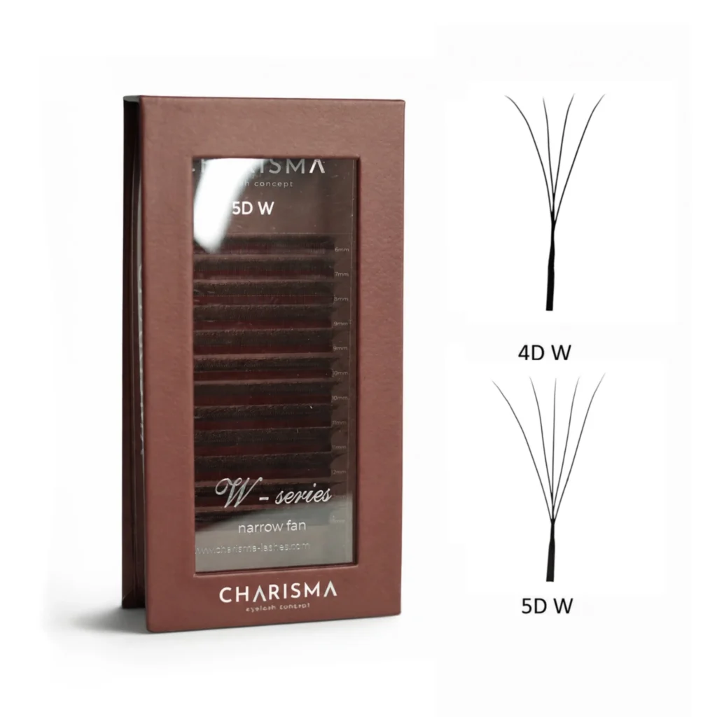 SPEEDY Lashes W - Narrow Premade Fans Brown