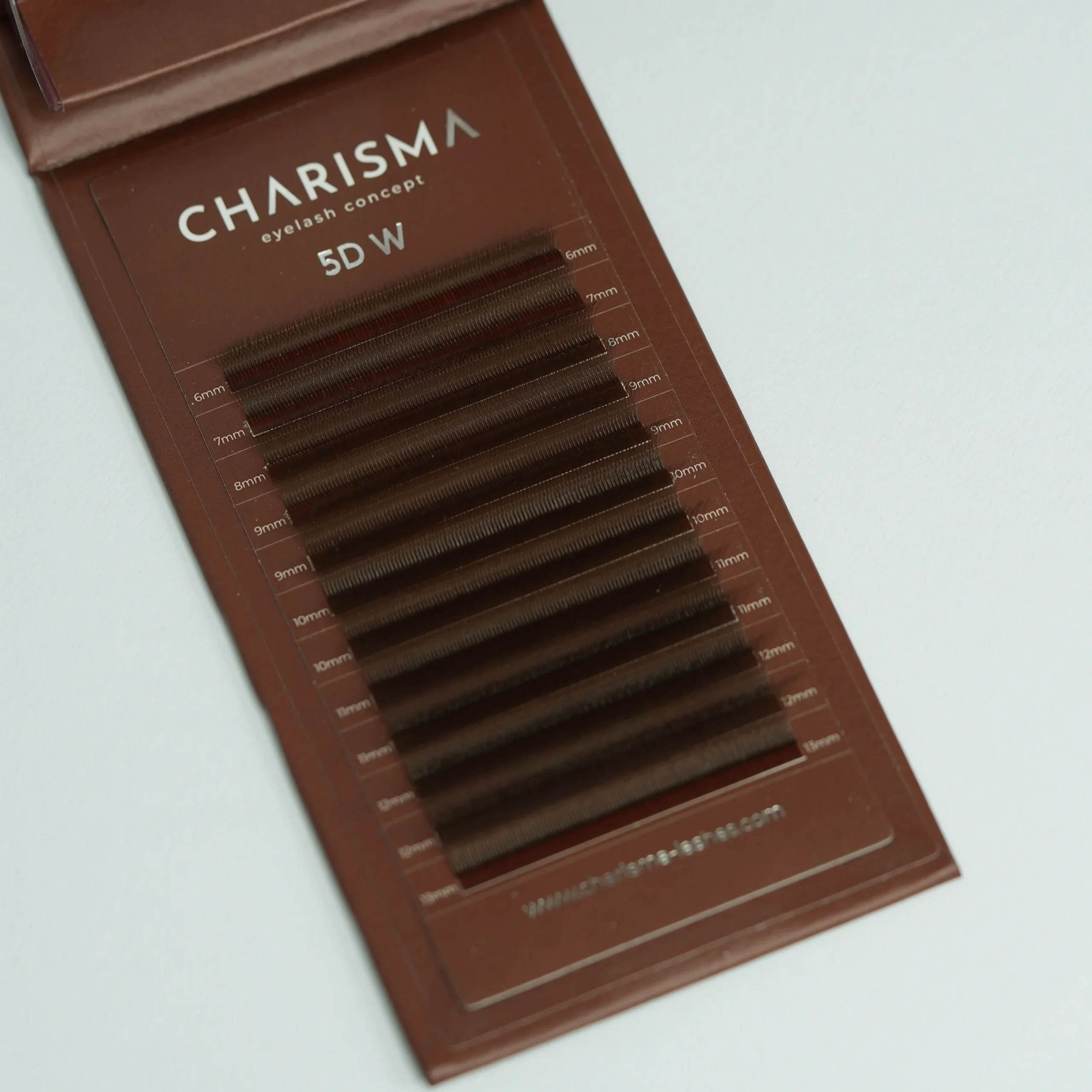 SPEEDY Lashes W - Narrow Premade Fans Brown – Obrázok 2