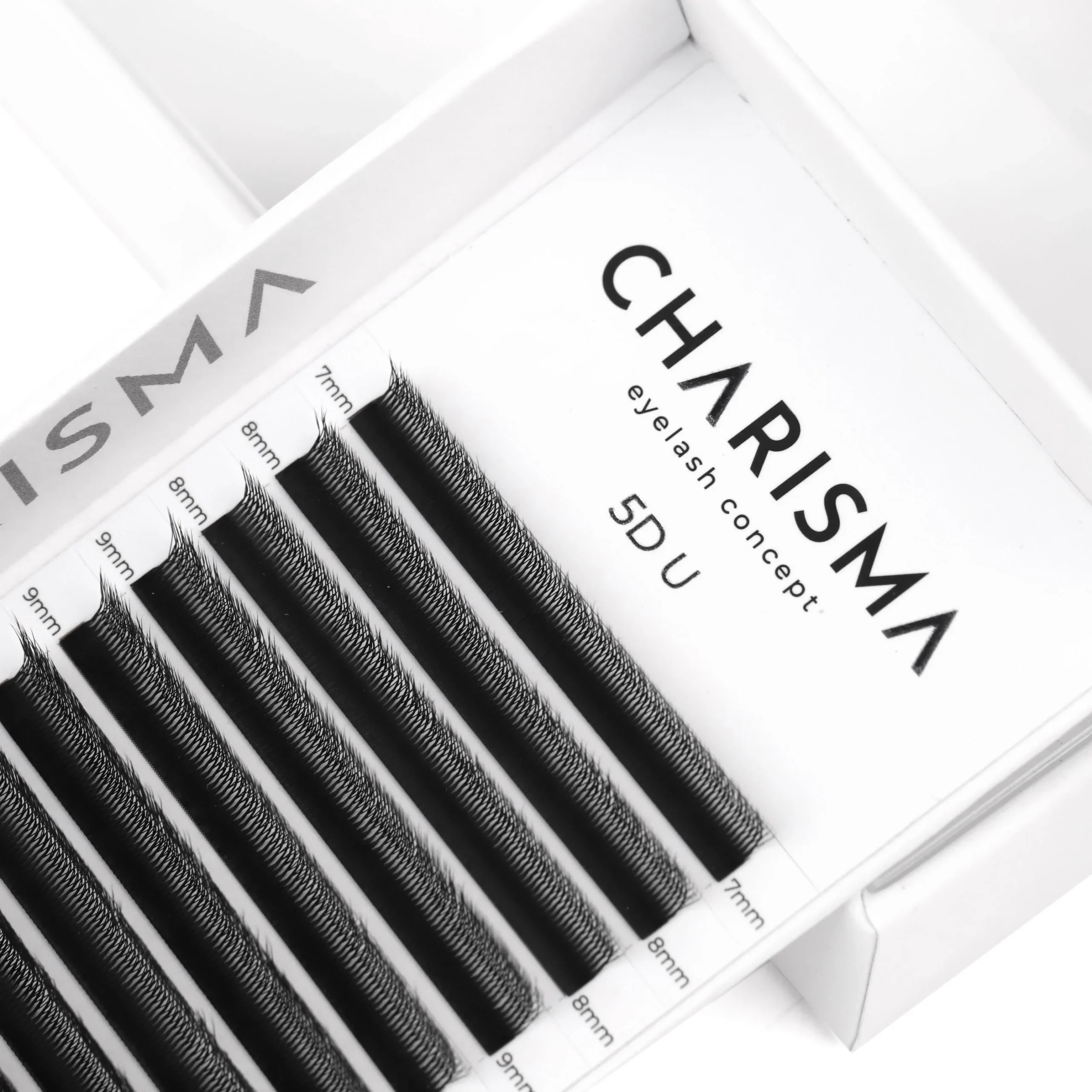 SPEEDY Lashes U-shape Premade Fans Black – Obrázok 2