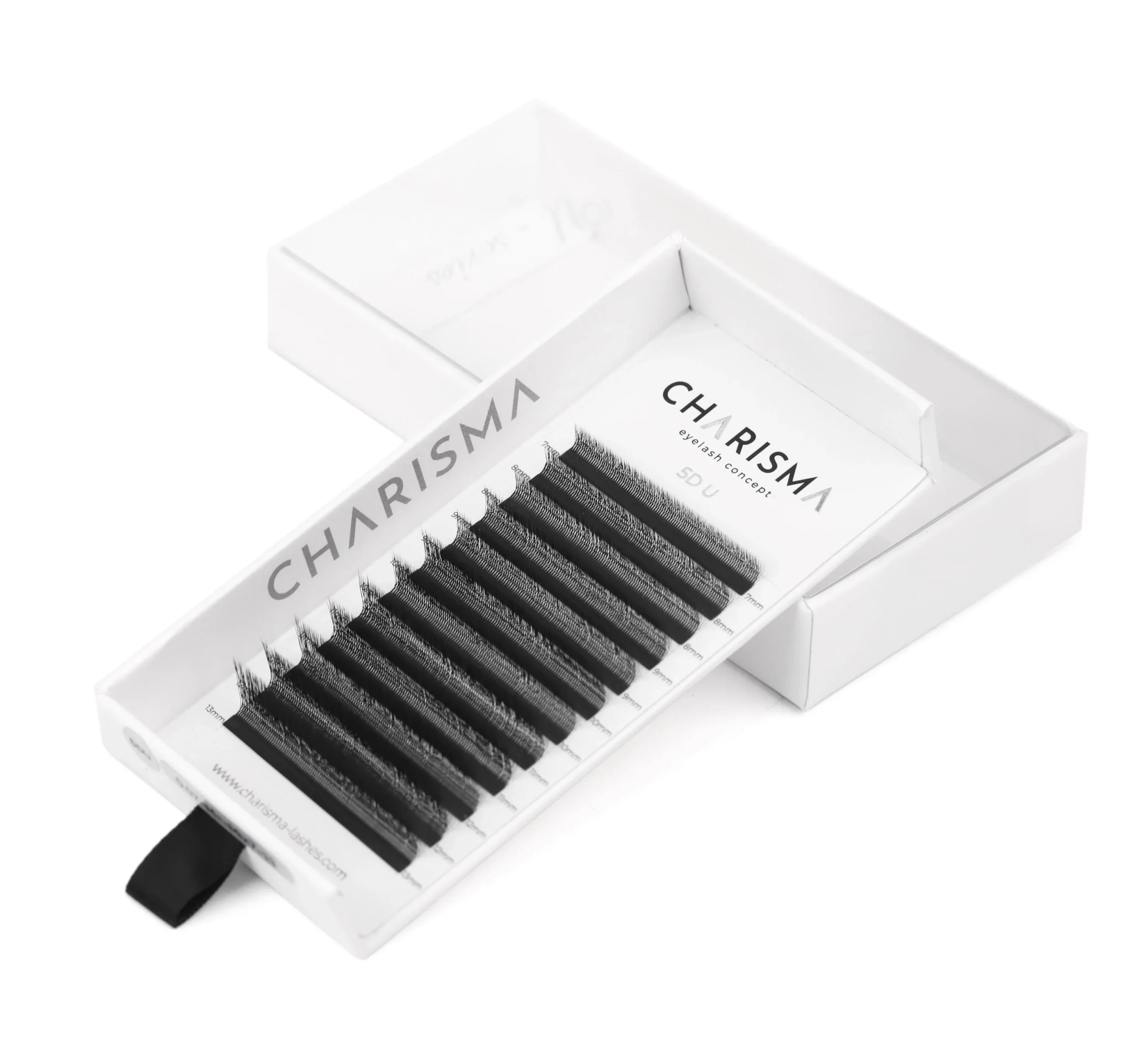 SPEEDY Lashes U-shape Premade Fans Black – Obrázok 4